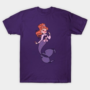 Red Hair Mermaid T-Shirt